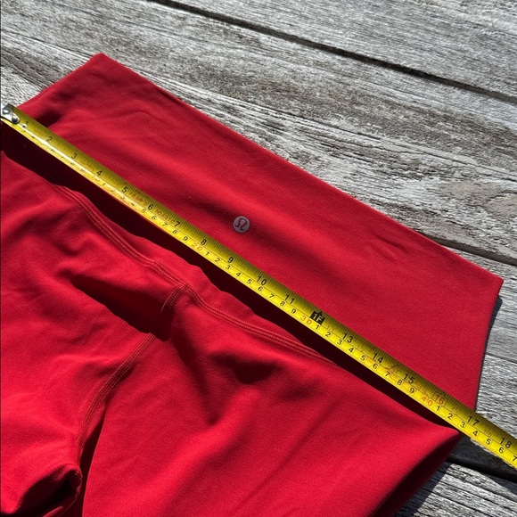 Lululemon x University of Alabama Align 25" Pant legging Red size 14 NWT bama - Picture 5 of 7